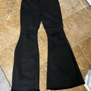 Vibrant Black Denim Jeans
